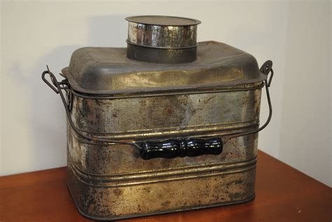 mcaleer miners metal lunch box|Vintage Miners Lunch Boxes .